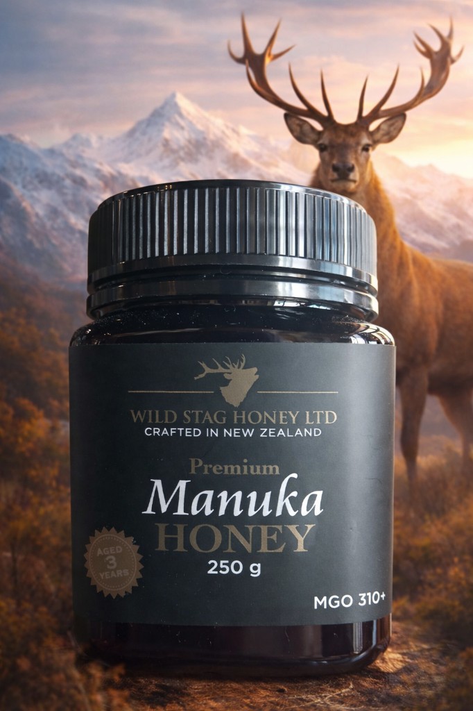 Wild Stag Honey Ltd Premium Manuka Honey MGO 310+ — Crafted in New Zealand