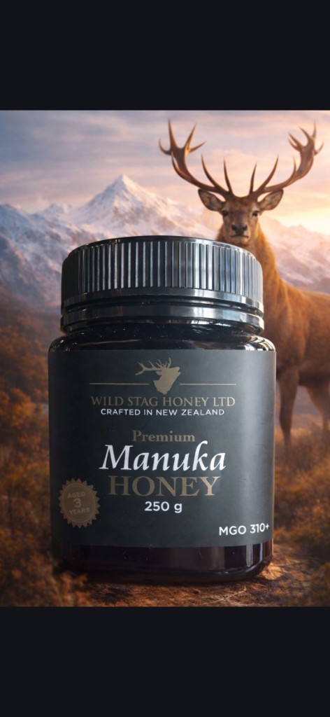 Wild Stag Premium Manuka Honey sunset landscape